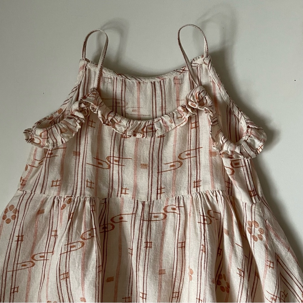 Caramel Girls Greenwich Long Dress | Pale Pink - Size 3 - Picture 6 of 13
